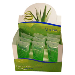 Verkaufsdisplay Velona Aloe Vera Gel 9x50ml